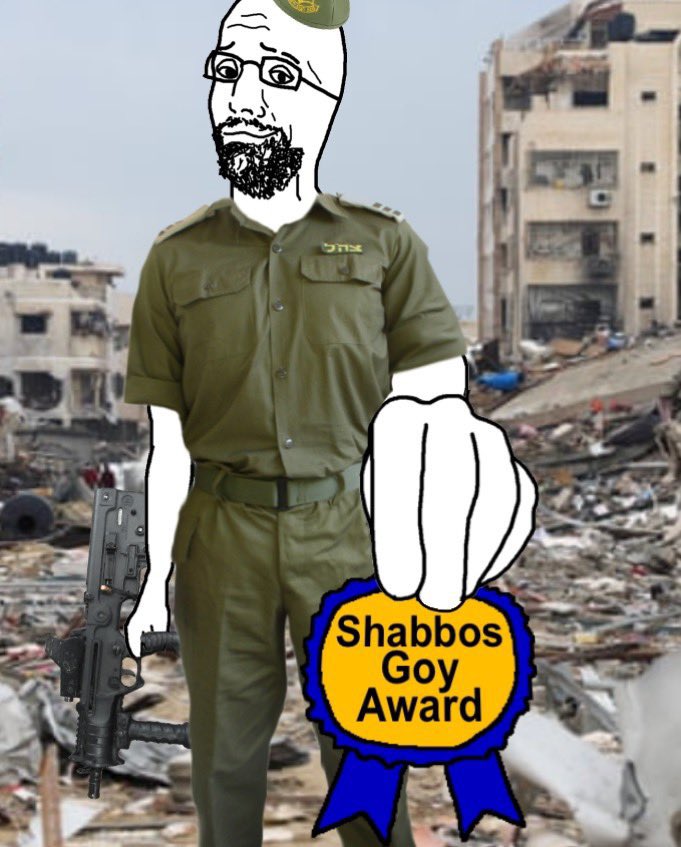 jackthecracker's tweet photo. @moebari97 He is a judas rat. It's a matter of time before sisi   and king rat Hussain of Jordan all get exterminated.

It will happen.

Sisi and King rat Hussain win the following award from their Jewish ZOG masters. https://t.co/UBnrjIR7dw