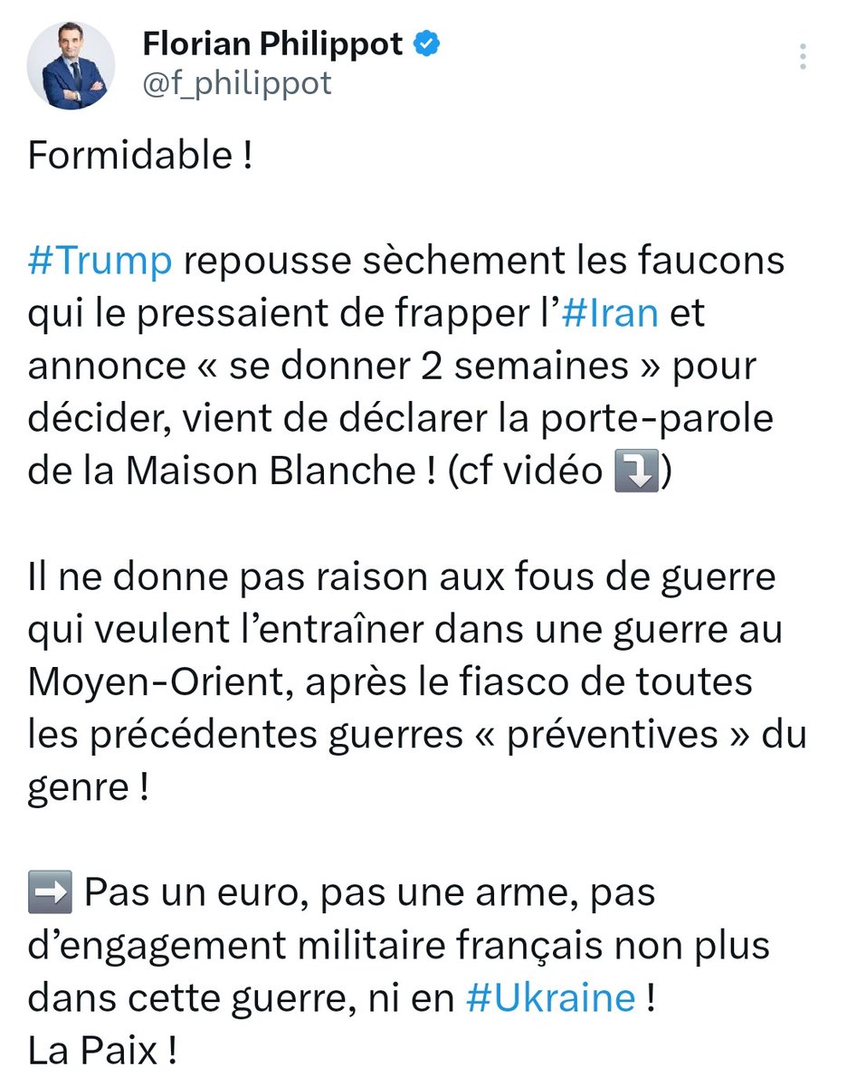 Rien de mieux que <a href="/f_philippot/">Florian Philippot</a> pour prouver à tout le monde combien philippot est mauvais, nul , incompétent . 
Chaque choix de philippot est une erreur, chaque action de philippot est une défaite .