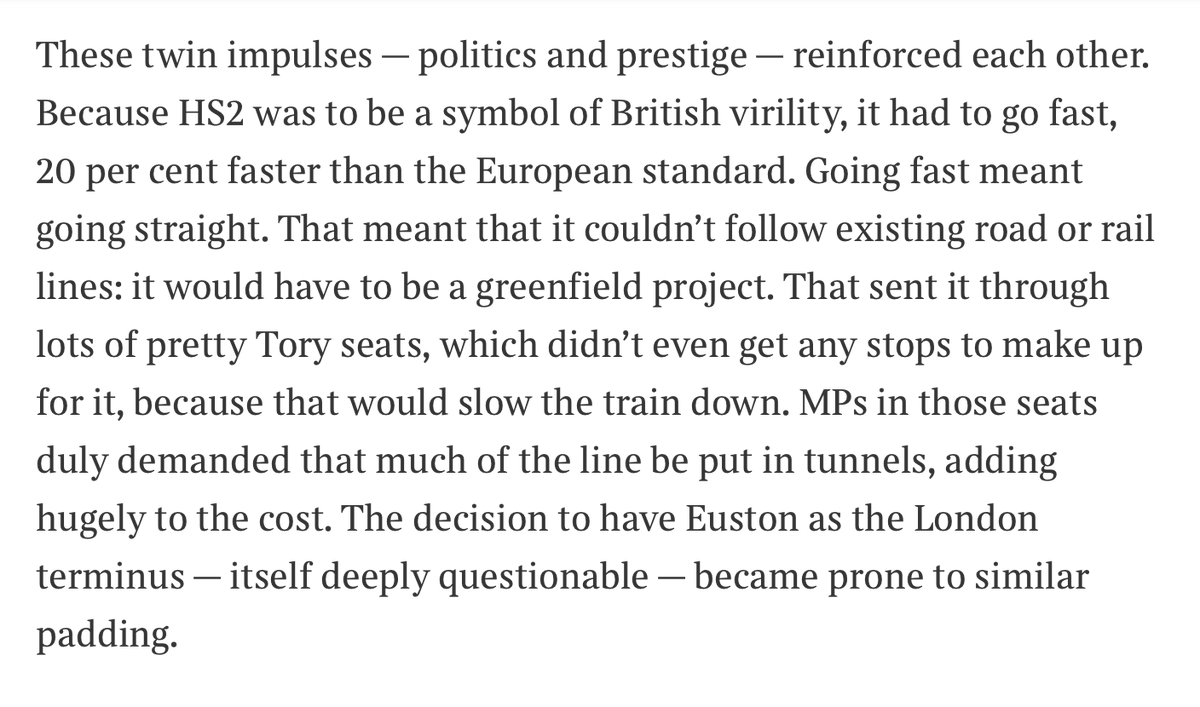 Robert Colvile (@rcolvile) on Twitter photo Politicians treated HS2 as a symbol of our national virility. No wonder it's been such a flop. Me for <a href="/thetimes/">The Times and The Sunday Times</a> on how high-speed rail went so wrong (link below) Politicians treated HS2 as a symbol of our national virility. No wonder it's been such a flop. Me for <a href="/thetimes/">The Times and The Sunday Times</a> on how high-speed rail went so wrong (link below)