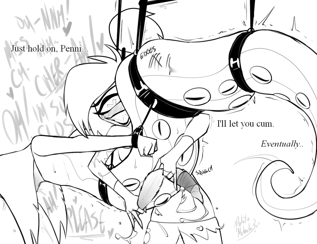 Hellaverse NSFW Week Day 5: Orgasm Denial
(1/2)

#HazbinHotel #nsfw #NSFWHellaverseWeek