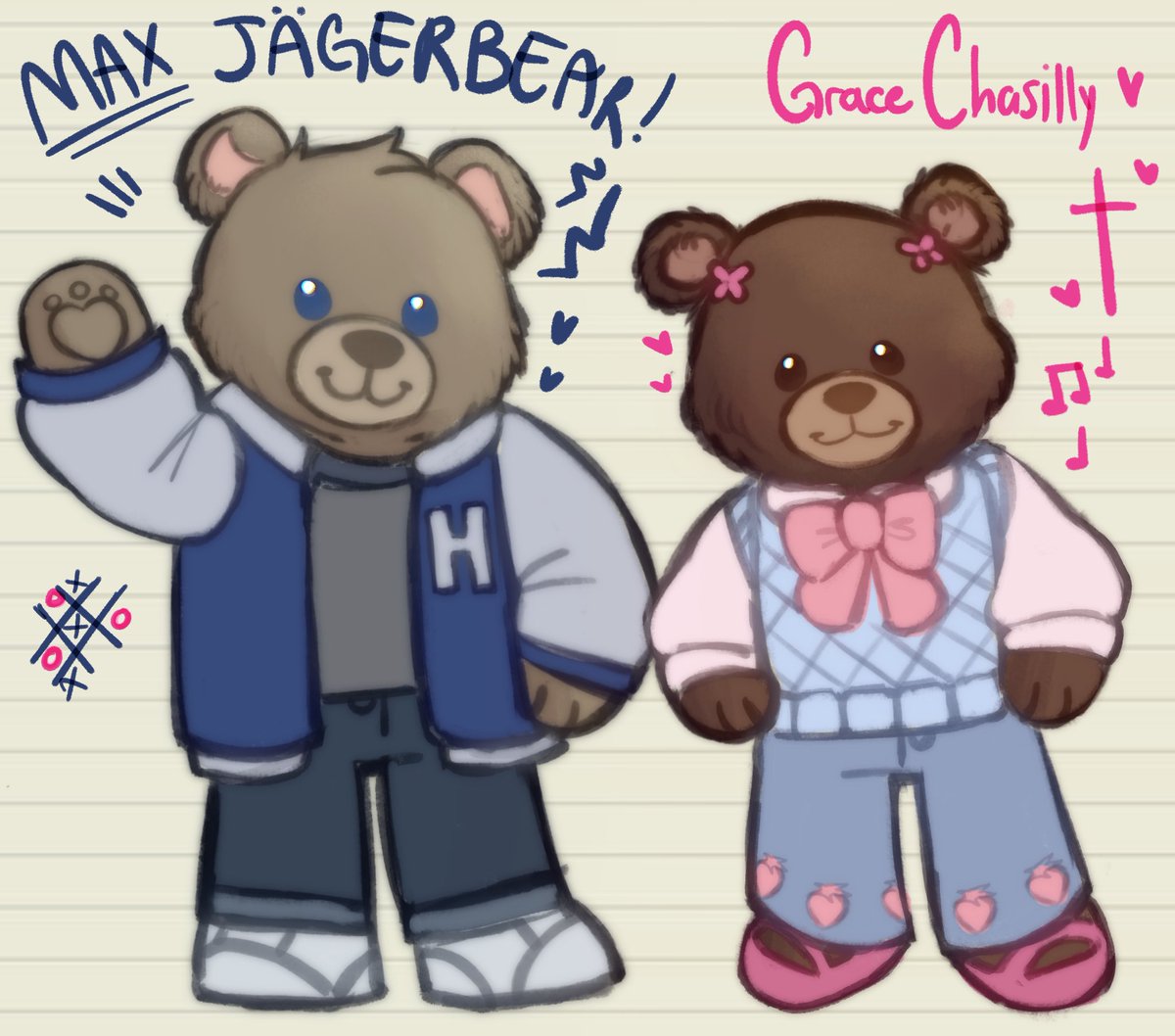 comedysenz's tweet image. Bears of me and fav moots favs !! They will be real someday:3 #starkidtwt #npmd