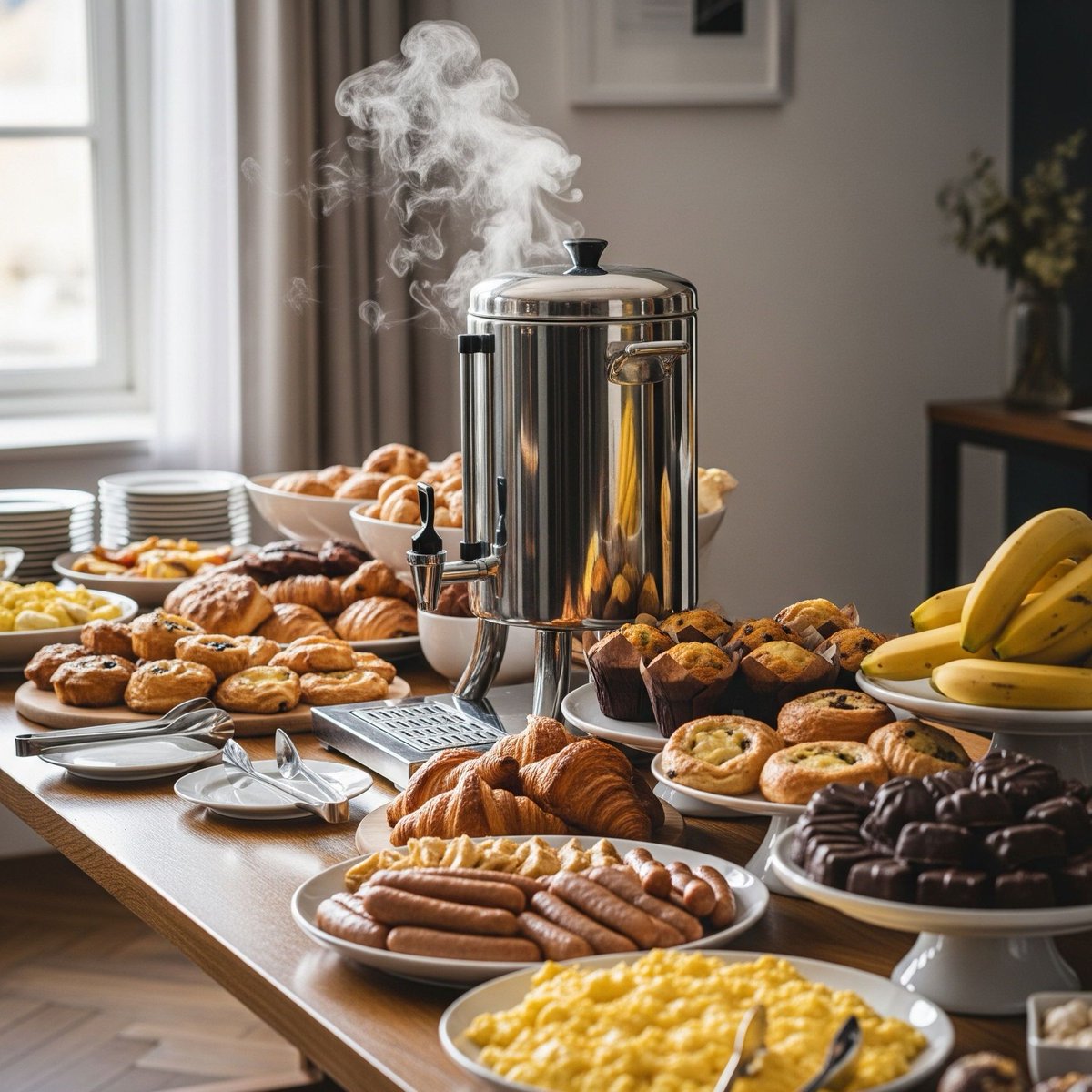 UKGiftHour Chances are, if it wasn't for rainforests, you wouldn't be having breakfast as you know it. Yet, coffee &amp; other staples can and have contributed to deforestation. Let's make sustainable choices for #WorldRainforestDay &amp; beyond! 🌳☕

#UKGiftHour 🎁 #BreakfastClub 🧇