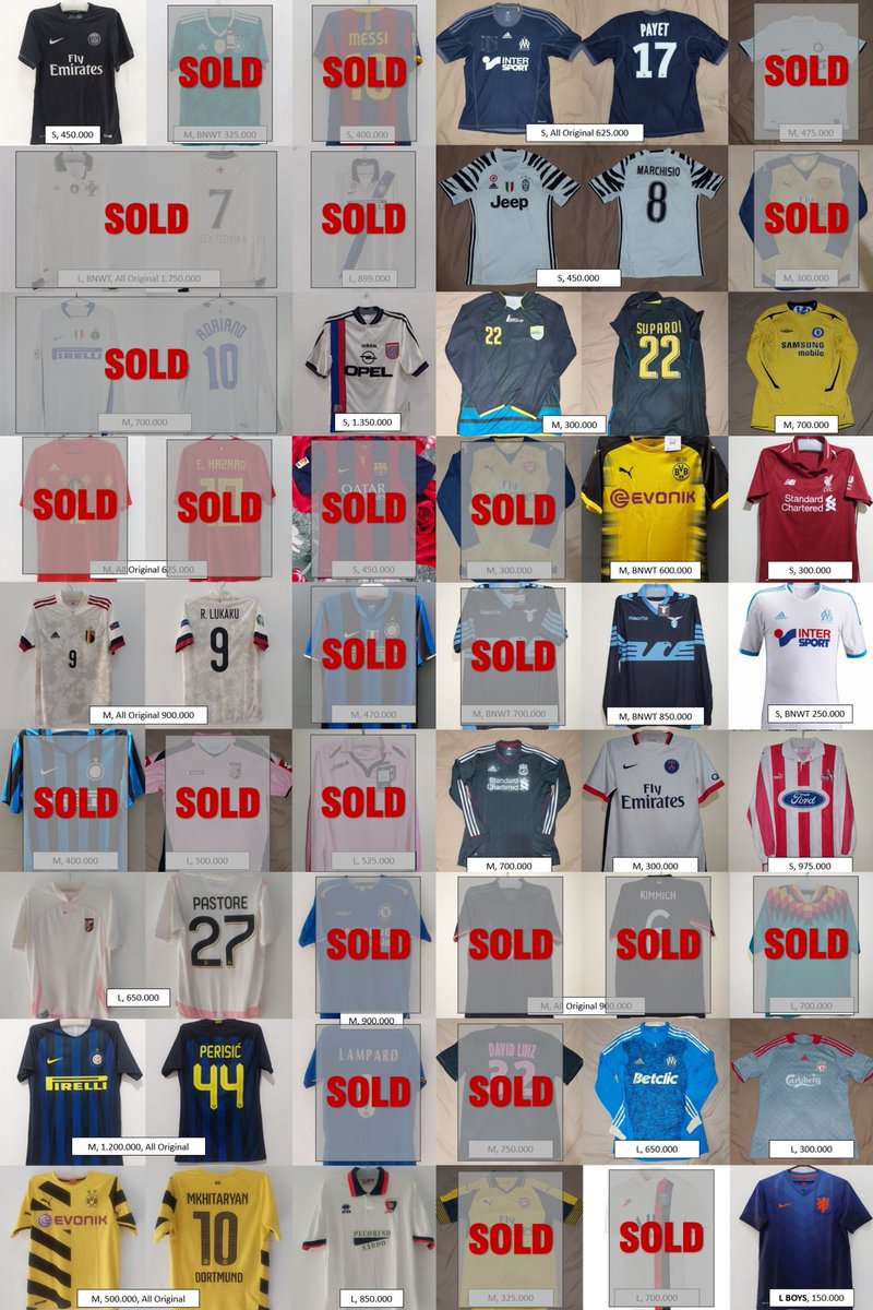 fuaddheni's tweet photo. #Jersey4Sale WA : +6282188588353 https://t.co/SICp8QQbXK
@Jerseyforum 
@jerseycadangan 
@crossing_jersey
@RCJerseyOri 
@jerseysneil 
@HatrickJersey 
@SerieA_Lawas
@TitipLawas 
@infoAzzurri 
@jersey_ciamikk 
@SNPJerseyOri https://t.co/nWLy0lx19c