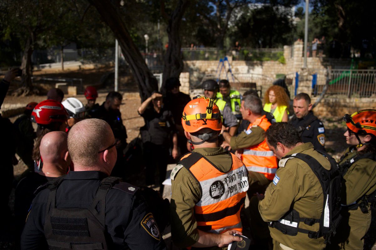 IDF Home Front Command forces, in both regular and reserve service, are currently deployed at several impact sites across the country.