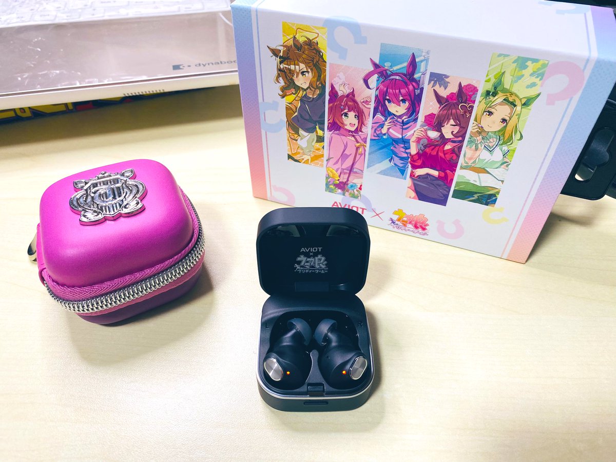 ワイヤレスイヤホン（ウマ娘コラボ／ナリタトップロード版）がついに
