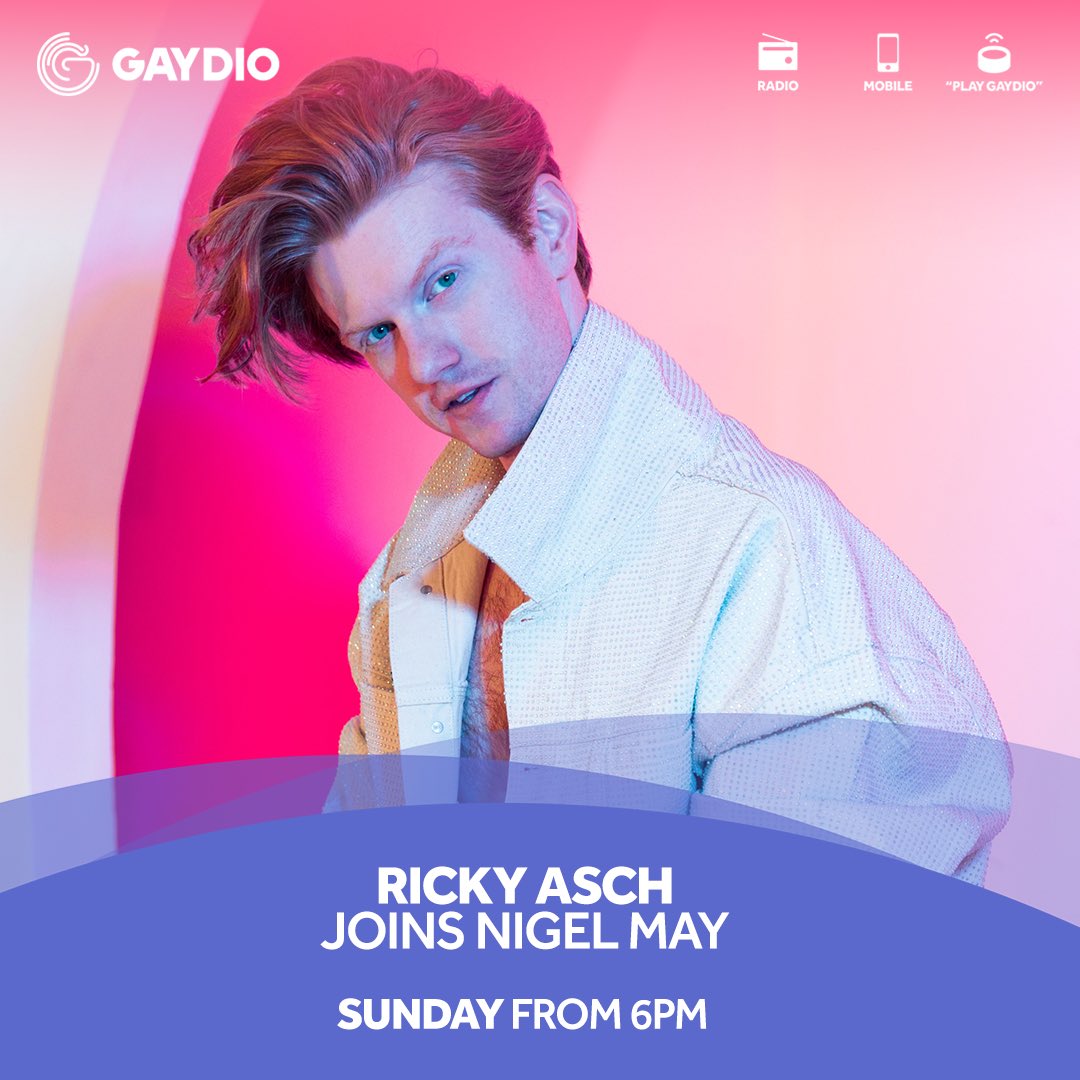 Gaydio's tweet photo. Join @Nigel_May Sunday 6pm for guests galore and a bop or two….
@TheGingerMinj @RickyASchroeder #jjfeild https://t.co/76OTPbMLOR