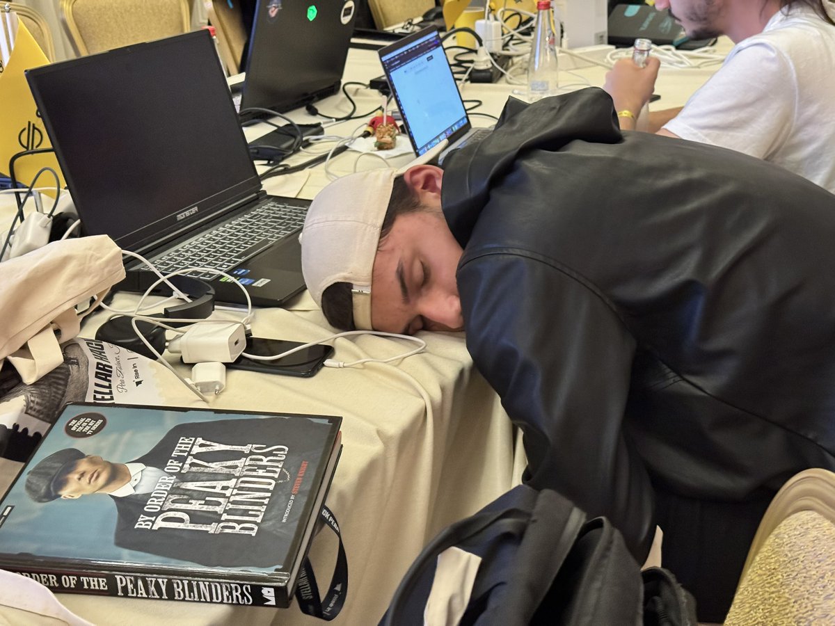 riseinweb3's tweet image. All the hustle, all the code… but even Thomas Shelby would nap after this.

#StellarHackPera