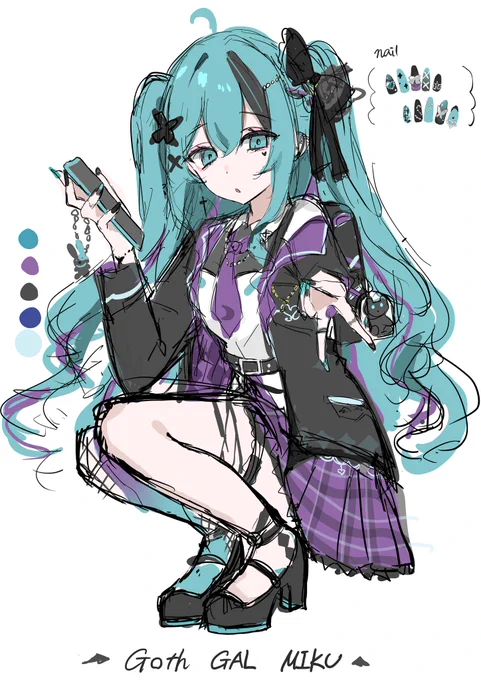地雷ギャルミク