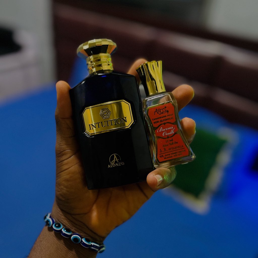 Alonzo Intuition + Almas Burmi Oudh Oil
Smell like legacy. Bold, rich, and long-lasting.
Price: ₦37,000
📍Rumuagholu PH | 08038086706

#luxuryscent #oudhcombo #darayxfantasycosmetics