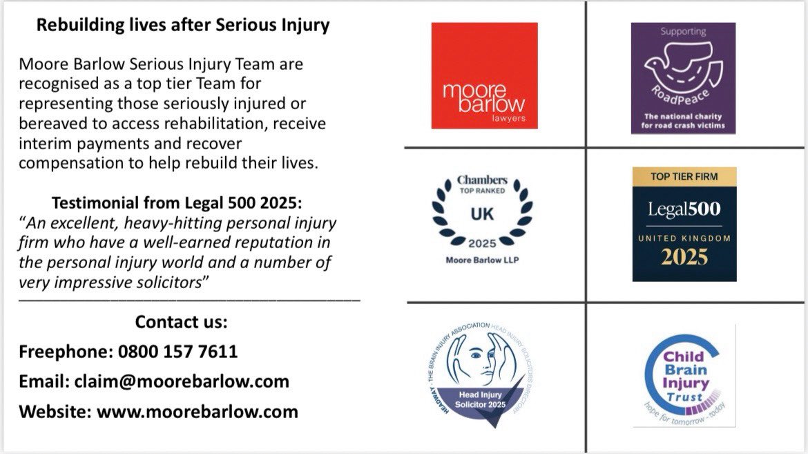 Our Serious Injury Team have specialists in all areas of injury whether the incident happened in the UK or abroad, on land, air or sea, as a result of a road crash, work incident or on someone else’s property. Call us to discuss your claim and how we might help.