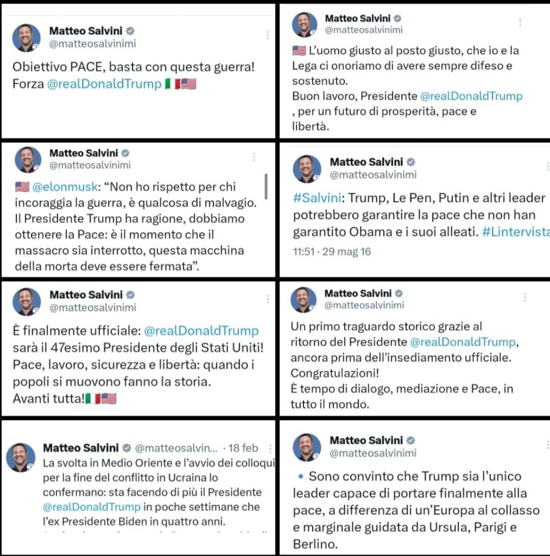 elena_delprete's tweet photo. Oggi però non commenta. Per fortuna Trump voleva portare la pace, se avesse voluto la guerra chissà dove eravamo-ah no, lo sappiamo, non ha mai voluto la pace. https://t.co/LyvpUuxQIc