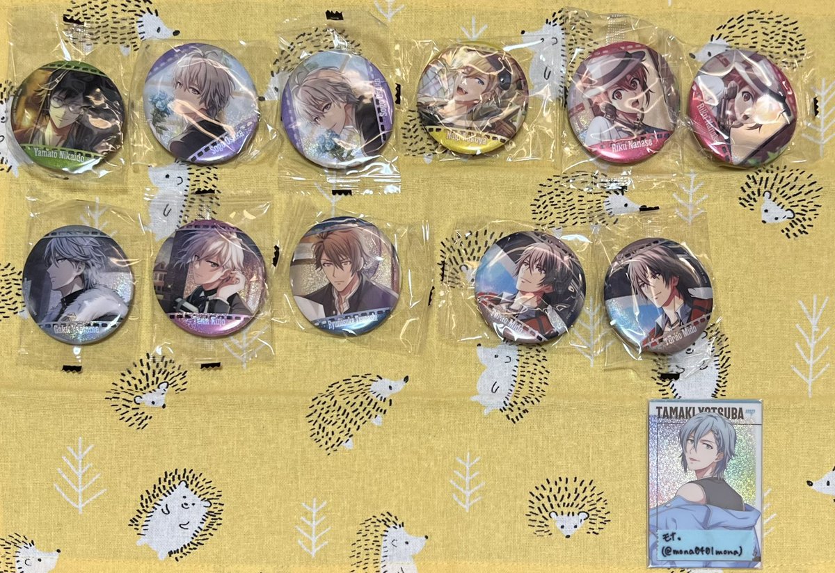 【交換】アイドリッシュセブン アイナナ ドラコレ 缶バ 缶バッジ

求:百

譲:大和 壮五 ナギ 陸 楽 天 龍之介 虎於

郵送or梅田手渡し[要相談]
お気軽にお声掛けください