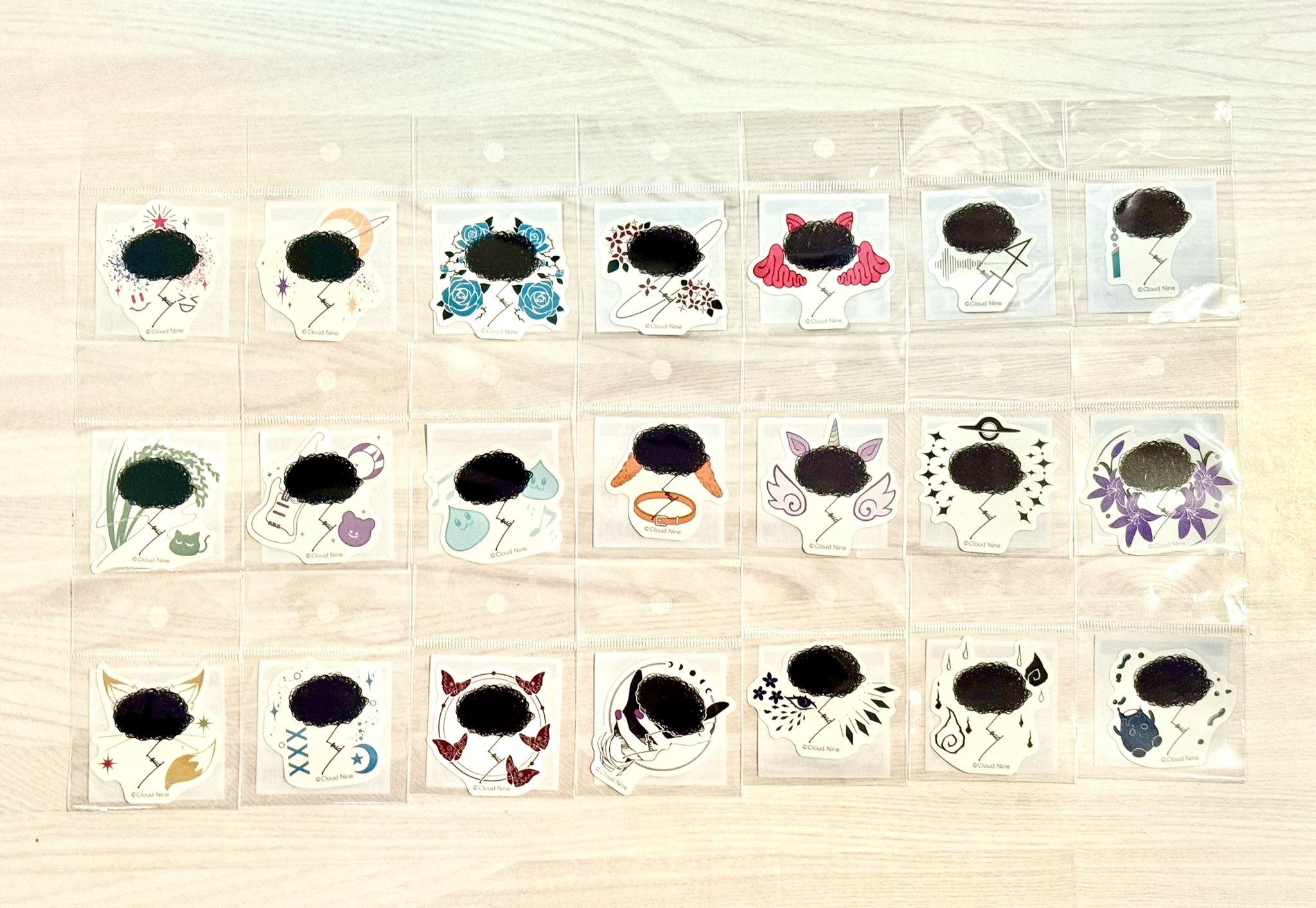 クラウドナインパークパーク ado 缶バッチ アクリルスタンド
