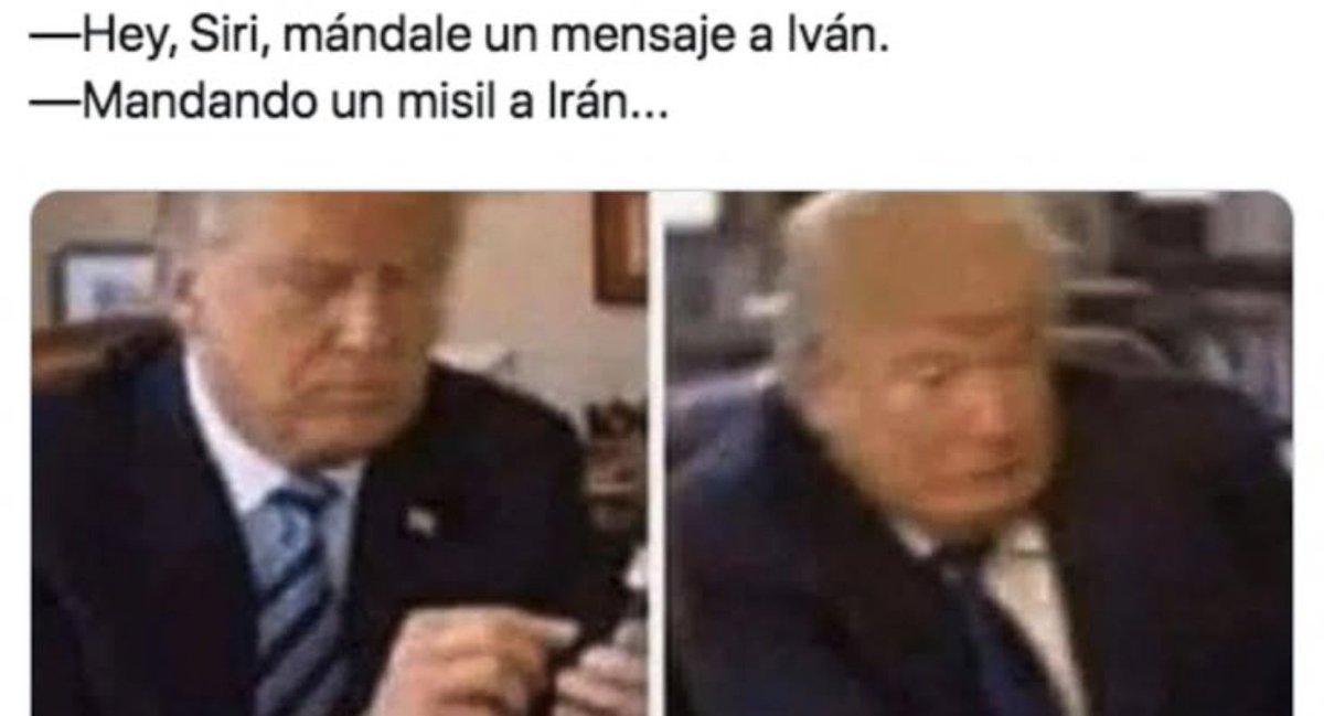 MetalMetal's tweet image. Se hizo canon lo de Irán y Trump. Tercera Guerra Mundial.