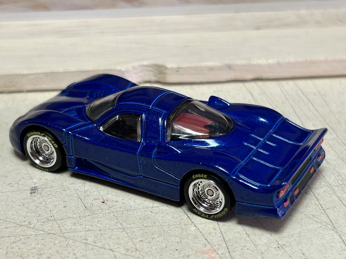 porschegmbh's tweet photo. #ホットウィール  #NISSAN  #R390 
アドバイス前にレジン固めちまいました🤣
リアルライダー化してCooooool😎✨
遠目にはいいでしょ( *¯ ꒳¯*) https://t.co/o0Toq5daUg