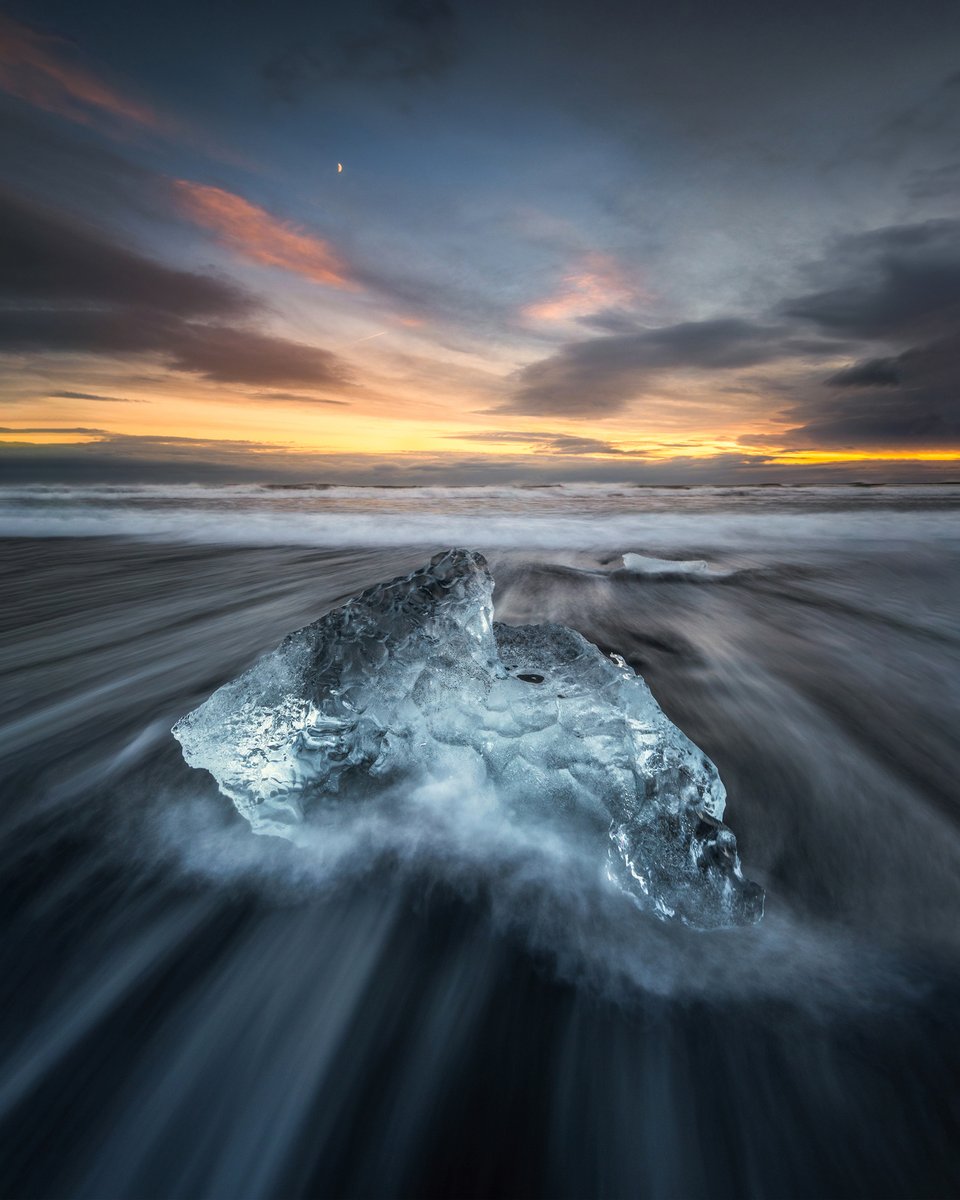 Breiðamerkursandur (also known as Diamond Beach), Iceland 🇮🇸