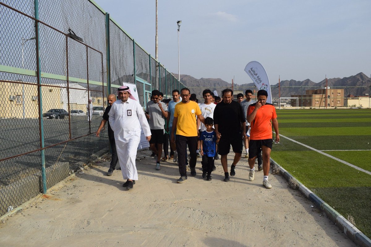 🏃🏻‍♂️ | تحت إشراف فرع الوزارة بمنطقة نجران.. نادي حبونا يقيم فعالية المشي لمسافة 2 كيلو، وبمشاركة 130 مشاركًا.
