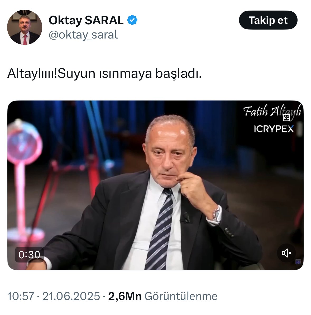 Dedi şahıs ve Fatih Altaylı hemen gözaltına alındı. Ne ala memleket! Ne güzel bağımsız yargı!