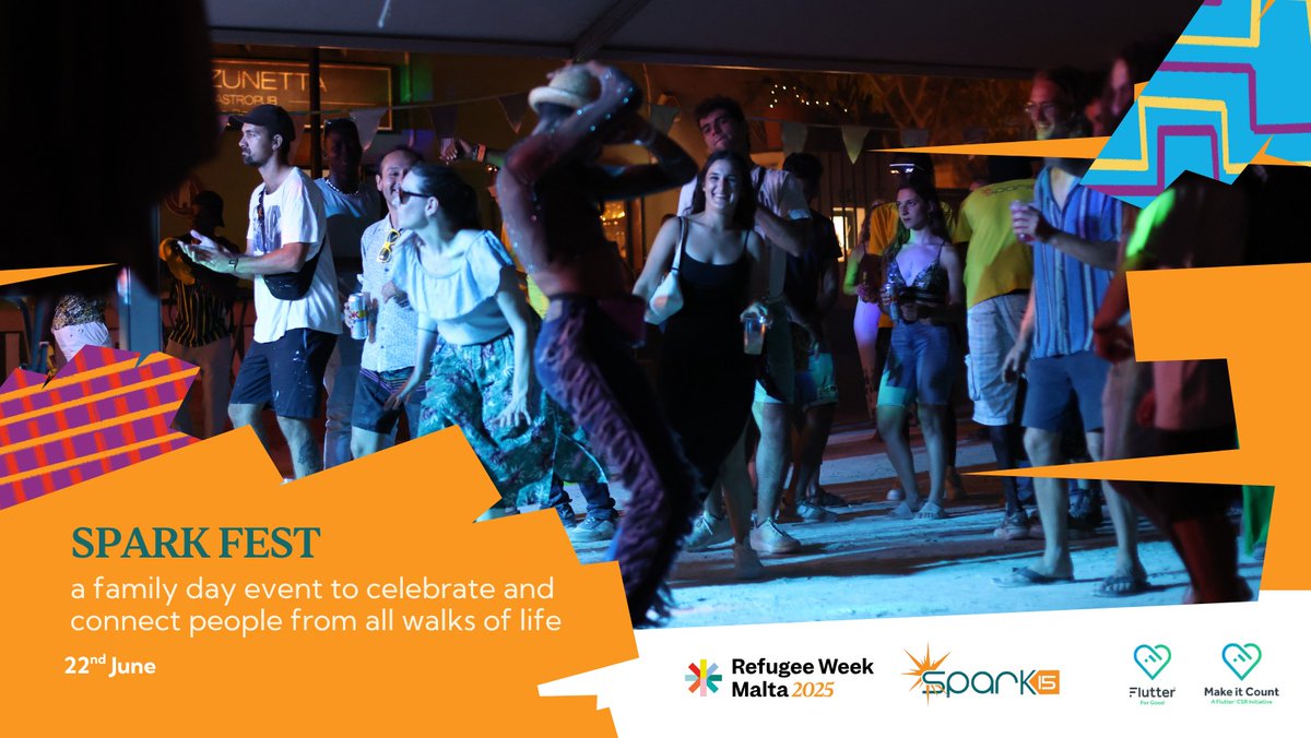 We are at SPARKFEST - come join us!
facebook.com/events/9835696…

#WorldRefugeeDay