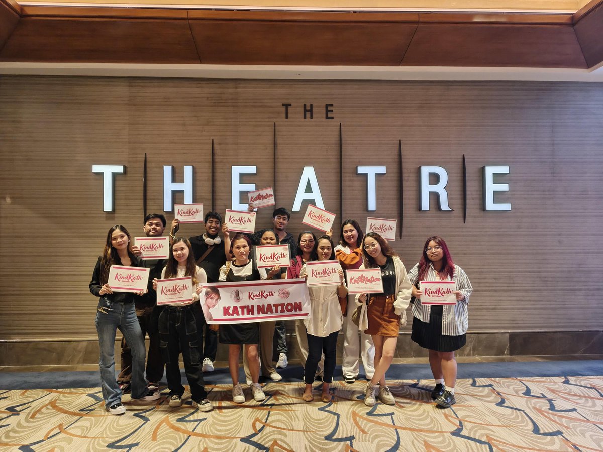 KathNationOFC's tweet photo. All out support to our queen @bernardokath! See you all tonight. 🫶🏻 https://t.co/Cbcbt2sBTI