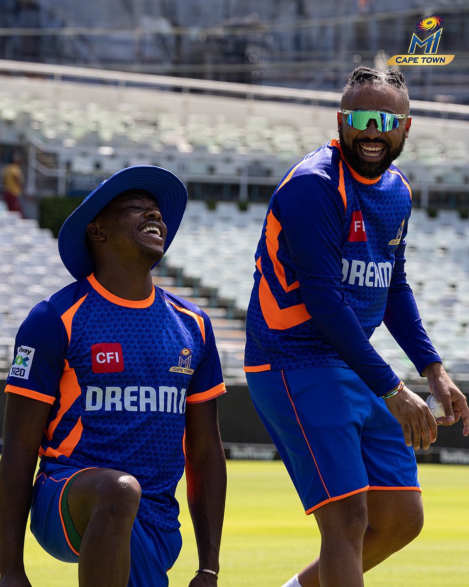 Just a Sunday reminder: 𝐤𝐞𝐞𝐩 𝐬𝐦𝐢𝐥𝐢𝐧𝐠 ✨😁

#MICapeTown #OneFamily | Kagiso Rabada | Dane Piedt