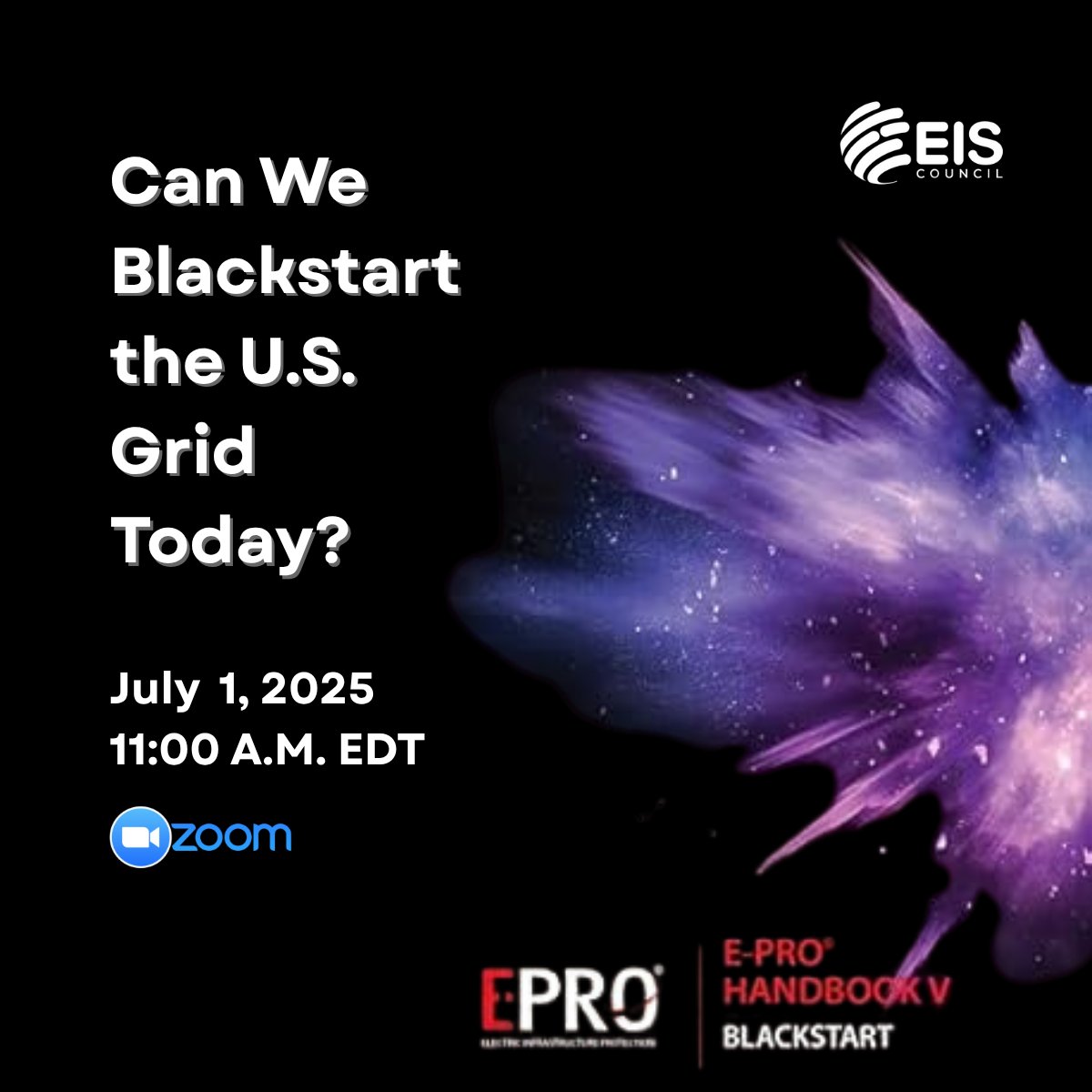 EIS_Council's tweet image. ⚡ Can We Blackstart the U.S. Grid Today?
 
As renewables surge and data center demands skyrocket, the question is no longer if the grid will face strain, but how prepared we are to restart it in a crisis.

Join leading experts to explore:
 🔌 The evolving state of blackstart…