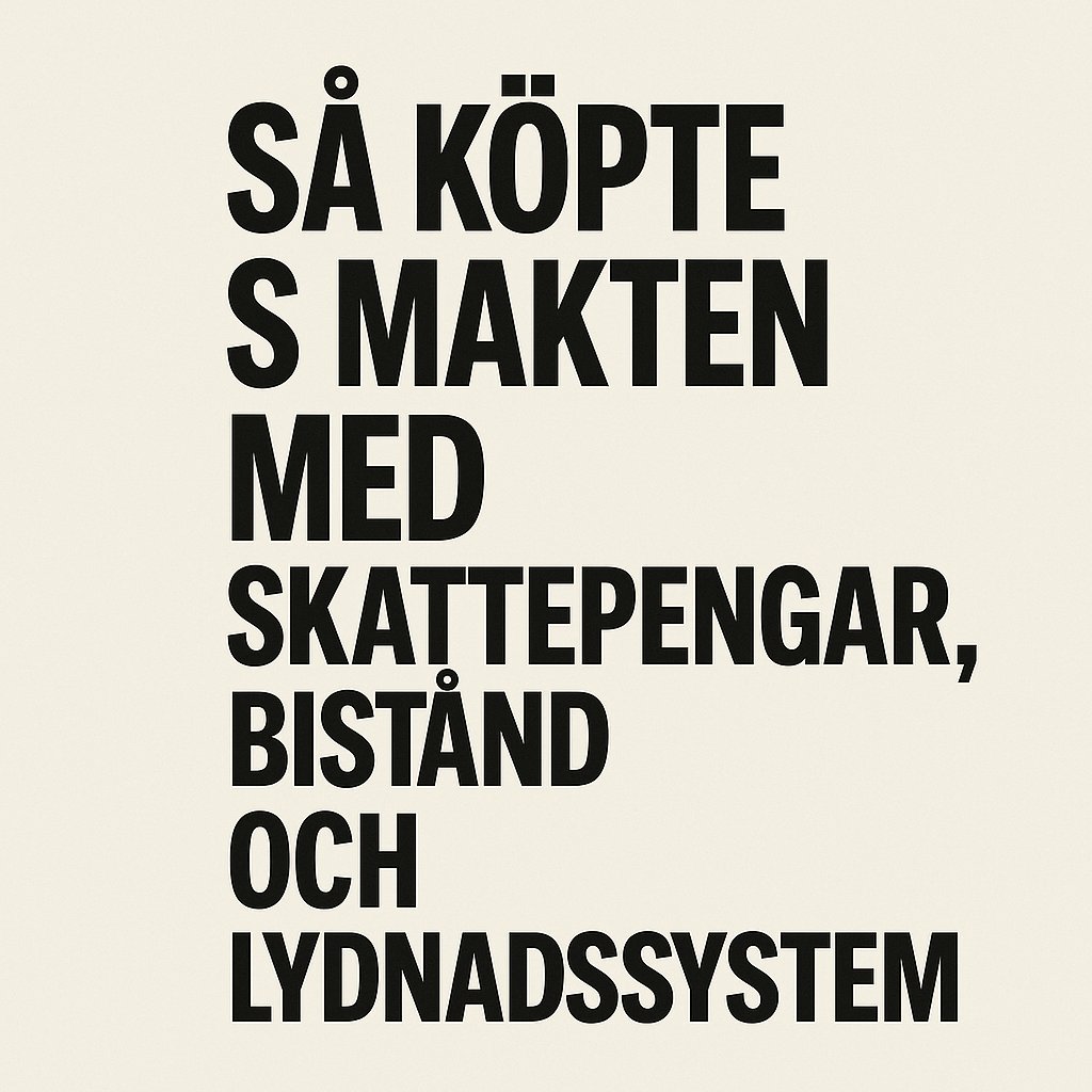 Dockmyran's tweet photo. DEL 1/4: Så köpte S makten – med skattepengar, bistånd och lydnadssystem

Så byggde Socialdemokraterna sin osynliga maktapparat – med skattepengar, bistånd och ideologi

📌 Inledning – Vad du inte förstod om svensk politik

Du trodde kanske att Sverige styrs via val, debatter och riksdagsbeslut.
Men den egentliga makten – den långsiktiga, finmaskiga, strategiska – har byggts någon helt annanstans.

Sedan 1970-talet har Socialdemokraterna målmedvetet konstruerat ett system som inte bara kontrollerar institutioner – utan också människors beroende, världsbild och röstmönster.
Nyckeln?
Bistånd. Bidrag. Och “inkludering”.

Det började med hjälp till andra länder.
Men snabbt blev det något mer.
Något mycket större.
En maskin för makt.

Del 1 – Systemets grundstenar

1. Bistånd som kontrollverktyg

Svenskt bistånd påstås vara humanitärt.
Men det har också använts för att:

bygga relationer med islamistiska regimer

skapa internationella lojalitetsband

sponsra vänsterorganisationer utomlands

etablera ideologiska “kluster” i Afrika, Mellanöstern och Latinamerika

Via organisationer som Palmecentret och ForumCiv har Socialdemokraterna kanaliserat miljarder ut ur Sverige – till projekt som ofta gynnar deras världsbild, deras nätverk, deras framtida partners.

Men det är först när flödet vänds tillbaka in i Sverige som bilden blir klar.

2. Importen av lojaliteter

Sverige har tagit emot hundratusentals människor från just de länder där detta bistånd pumpats in.
Och vilka får tolka deras behov?
Vilka organisationer slussar in dem i samhället?
Svar: De som tidigare finansierats via bistånd – ofta med S-märkning, rätt värdegrund och kopplingar till partiet.

Man har:

kvoterat in aktivister i politiska strukturer

rekryterat "tolkar" och "inkluderare" från egna nätverk

formulerat jobbannonser där “minoritetsspråk” och “förståelse för kultur” ses som meriter

använt offentliga pengar för att bygga moskéer, kulturcenter och “dialogforum” där islamistiska organisationer fått fotfäste

3. Bidragsberoendet – den perfekta röstmotorn

Genom att:

bygga parallella samhällsstrukturer i utsatta områden

utse föreningar till projektägare

pumpa ut pengar via Allmänna Arvsfonden, MUCF, Sida, kommunbidrag

och gömma detta bakom vackra ord som “mångfald”, “inkludering”, “lokal förankring”

...har Socialdemokraterna skapat en bidragsklass som inte kan, vill eller vågar rösta bort dem.

S är inte längre ett parti som tävlar om makten.
De har designat ett system som gör makten till deras standardläge.

Det är inte korruption – det är strategi

Det här är inte kuvert med pengar.
Det är inte diktatoriskt våld.
Det är smartare än så.

Det är en ideologisk infrastruktur byggd på beroende, identitetspolitik och skattemedel.

Sverige har betalat miljarder för att:

försvaga svensk kultur

bryta ned tilliten

skapa invandrartäta parallellsamhällen

förstärka “representativitet” i media, skola och myndigheter

fylla beslutsorgan med aktivister som är S-trogna snarare än kompetenta

Allt under paroller om “alla människors lika värde”.

DEL 2:

Vi går rakt in i namn, pengar och strukturer.
Palmecentret. ForumCiv. Islamiska församlingar. MUCF. Arvsfonden.
Vi visar vad som gömts. Och vad det egentligen byggts.
#Sverige #Socialdemokraterna #Bistånd #Bidragspolitik #MaktenBakomMakten #Palmecentret #ForumCiv #MUCF #Arvsfonden #Skattepengar #Systemskifte #Välfärdsindustri #Parallellsamhälle #SvenskPolitik