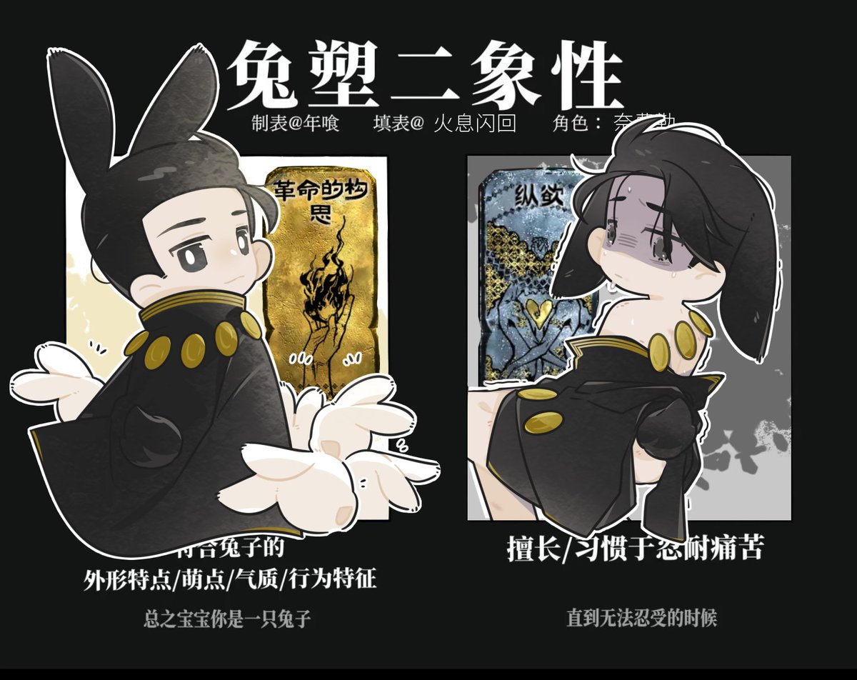 FRmeanling's tweet photo. #苏丹的游戏 #SultansGame 

In all ... RABBITS. https://t.co/bv1BPh8Zih