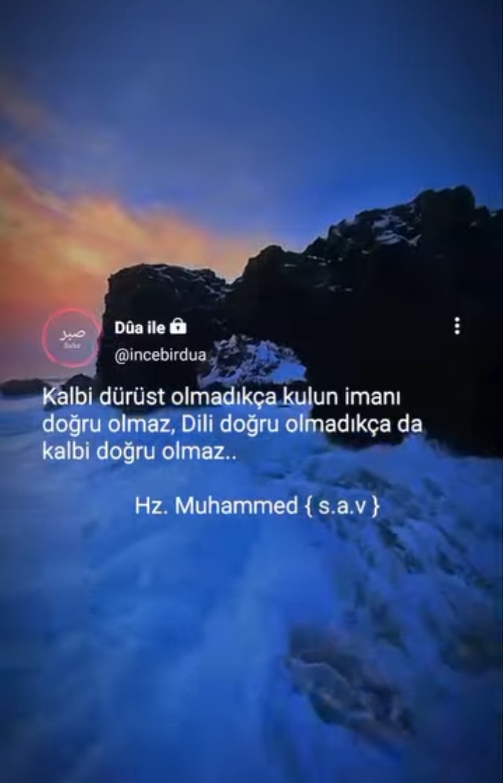 *
*
         Kalbe şifa Allah'tır. 
     Başka kapıda bekleme..