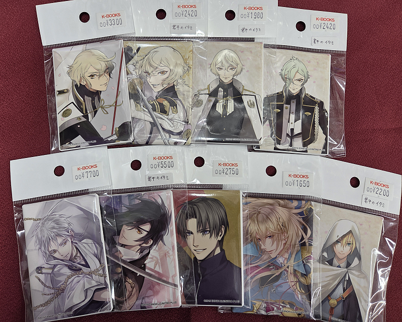 刀剣乱舞 膝丸 スクエア缶バッジ 刀剣乱舞 灯結び展 スクエア缶バッジ