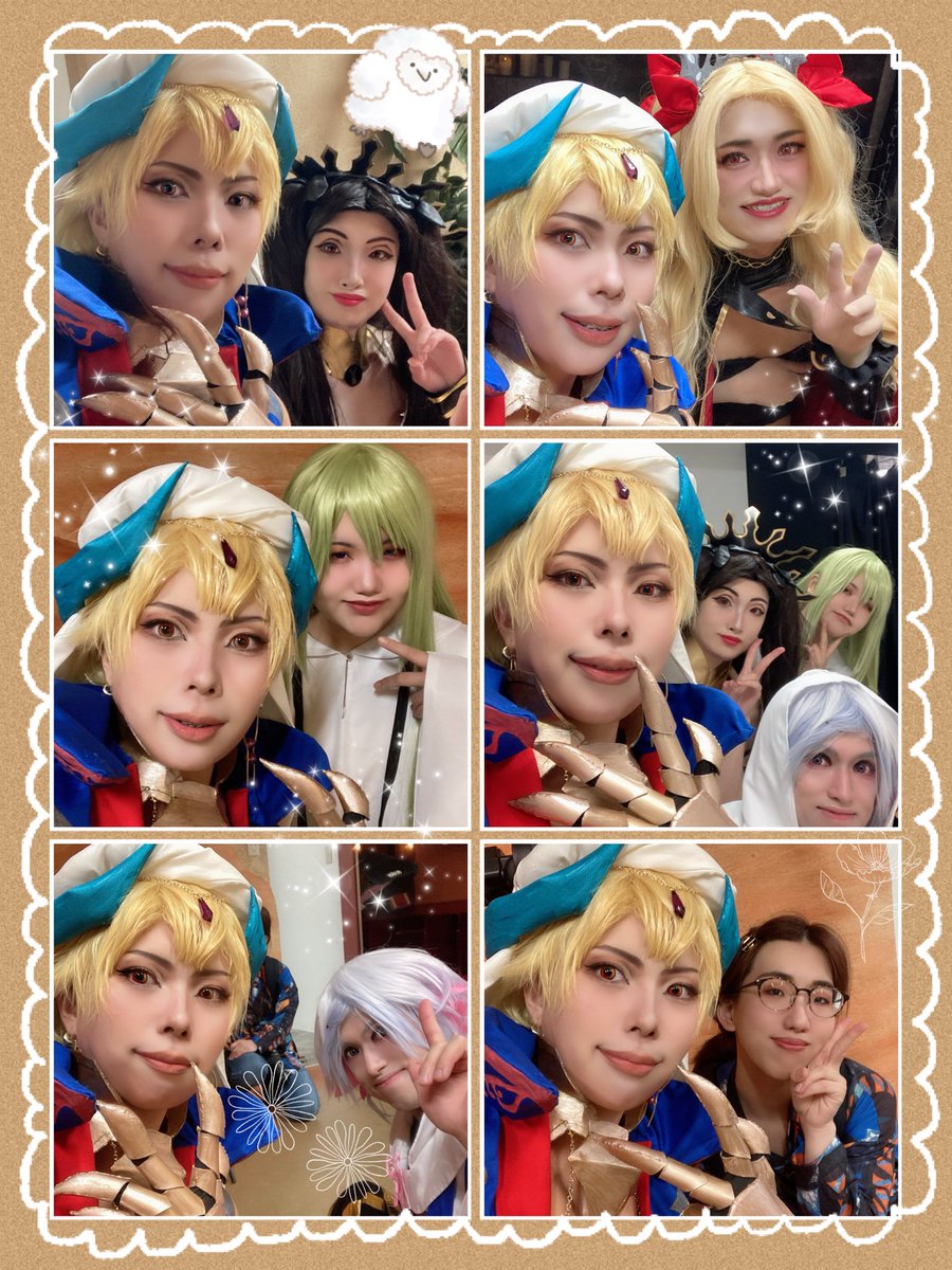 Rikuemon🏹͙ (@mknhistore6) on Twitter photo 写メまとめ☺️
#0621みんなでバビロニアに行こう
🌙<a href="/megu_milk28/">🦔めぐひよこ🦔21イシュタル28メドゥーサ</a>
☦️<a href="/nyota_mako/">まこ</a>
⛓️<a href="/Na___sino/">東雲 なも@Ua!7/4</a>
💐<a href="/kurozudaichi622/">黒酢@TMAF2025お預け組(・ัω・ั)</a>
📸<a href="/roll_tai_sa/">大佐</a>
👑私 写メまとめ☺️
#0621みんなでバビロニアに行こう
🌙<a href="/megu_milk28/">🦔めぐひよこ🦔21イシュタル28メドゥーサ</a>
☦️<a href="/nyota_mako/">まこ</a>
⛓️<a href="/Na___sino/">東雲 なも@Ua!7/4</a>
💐<a href="/kurozudaichi622/">黒酢@TMAF2025お預け組(・ัω・ั)</a>
📸<a href="/roll_tai_sa/">大佐</a>
👑私