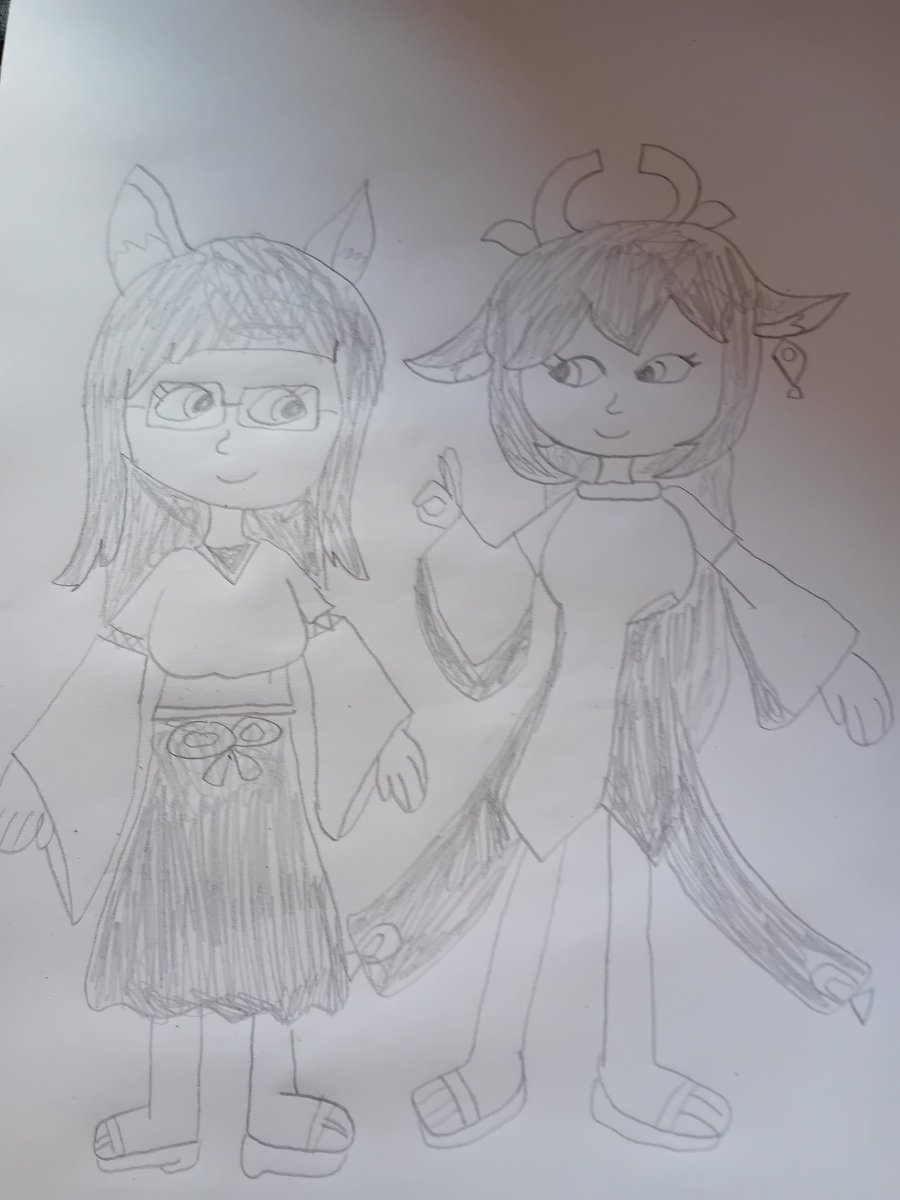 🦕Néo Déndró TV YT(Dinosaur Traveler)🦖 (@neodendro) on Twitter photo Shrine Maid <a href="/HoshizukiVT/">Hoshizuki 🏳️⚧️ | (Un-) Heilige Allianz</a> & Shrine Maid Yae Miko 😊 ich hoffe es gefällt dir 🦊 Shrine Maid <a href="/HoshizukiVT/">Hoshizuki 🏳️⚧️ | (Un-) Heilige Allianz</a> & Shrine Maid Yae Miko 😊 ich hoffe es gefällt dir 🦊