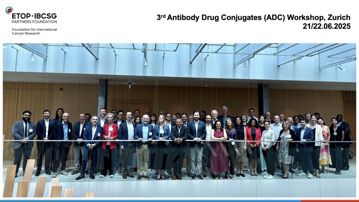 Giannis Mountzios (@g_mountzios) on Twitter photo 3rd year of a fantastic deep-dive workshop into #ADC development across solid tumors organized by <a href="/etop_ibcsg/">ETOP IBCSG Partners Foundation</a> amazing hosts Rolf Stahel and <a href="/peters_solange/">Solange Peters</a> which is becoming a tradition! Happy to be invited among a stellar faculty of global experts across disciplines and 3rd year of a fantastic deep-dive workshop into #ADC development across solid tumors organized by <a href="/etop_ibcsg/">ETOP IBCSG Partners Foundation</a> amazing hosts Rolf Stahel and <a href="/peters_solange/">Solange Peters</a> which is becoming a tradition! Happy to be invited among a stellar faculty of global experts across disciplines and