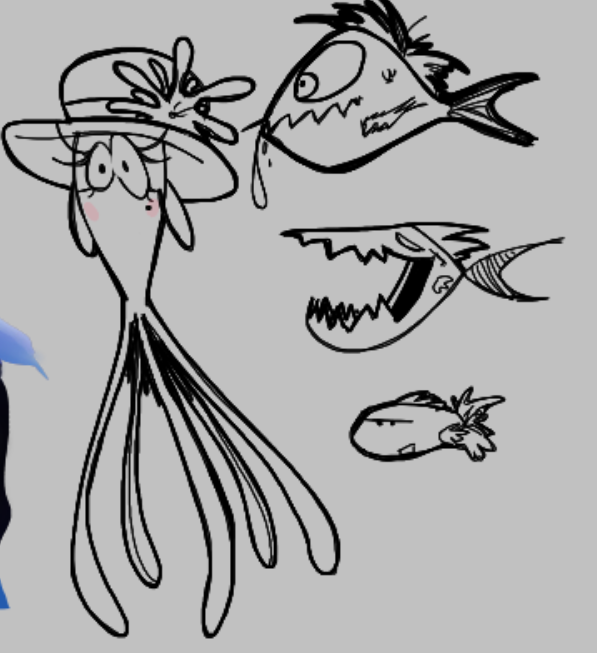 FakeHomsar's tweet image. Aquatic creatures