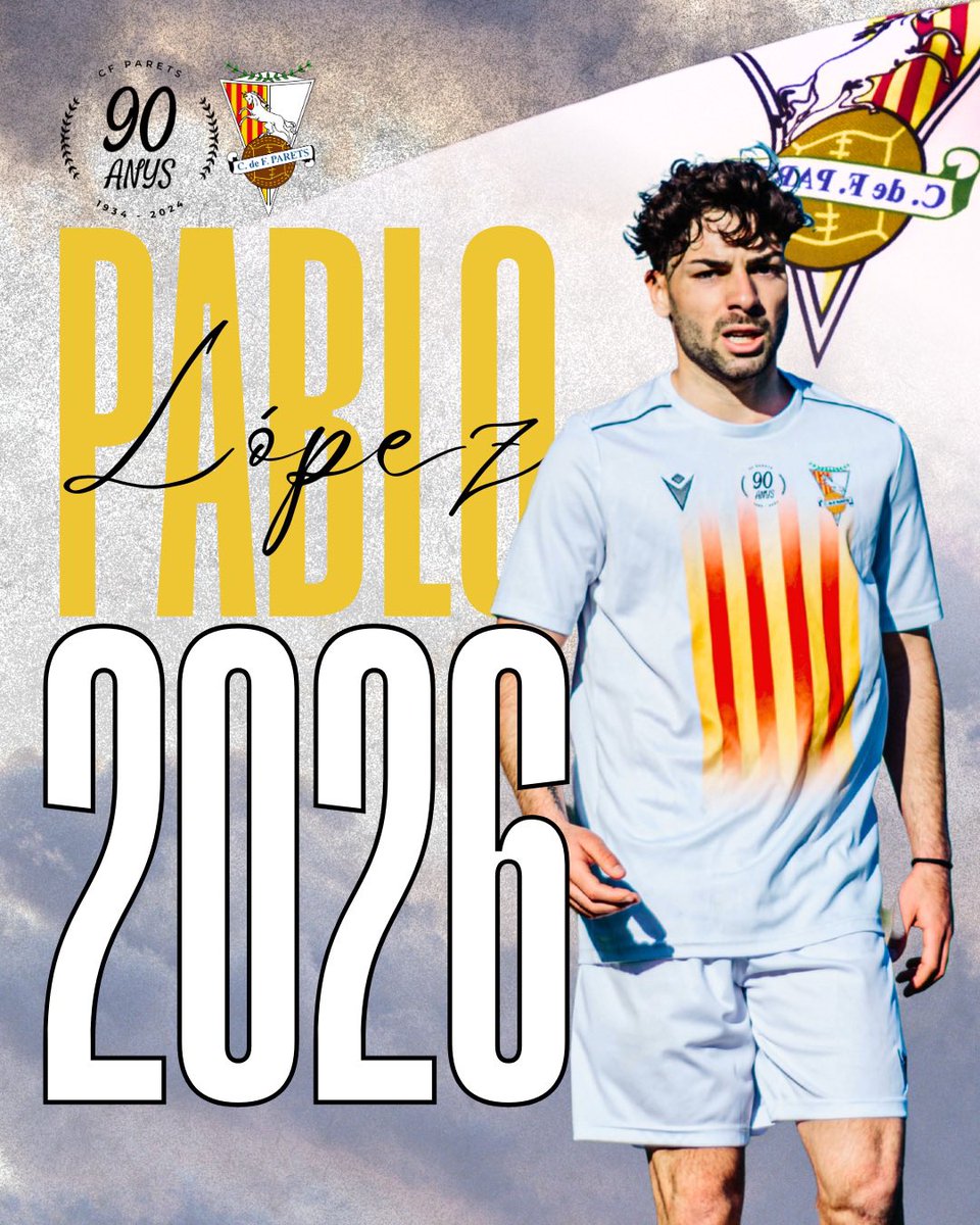 ✍🏻 RENOVACIONS

✅ Edgar Fernández i Pablo López renoven amb el primer equip del CF Parets.

😉 Continuaran defensant la senyera al Josep Seguer‼️🤍

𝓥𝓐 𝓟𝓐𝓡𝓔𝓣𝓢 𝓥𝓐👏🏻

#TotalBlanc #1cat1 #VaParetsVa