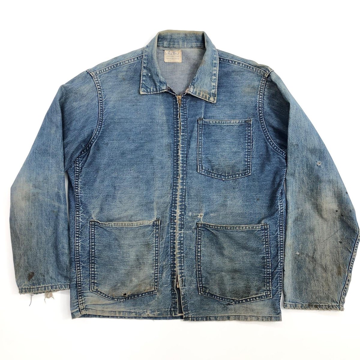 eaglebase2's tweet image. 本日 午後8時～
新商品が入荷します！

・40s FOREMOST デニムパンツ

・50s デニムワークジャケット

・PAYDAY 50s デニムカバーオール

・ブラックモールスキン ジャケット

他、全10点！！
ご覧ください ！
eaglebase.thebase.in?
#デニムカバーオール #ビンテージデニム
#ユーロビンテージ