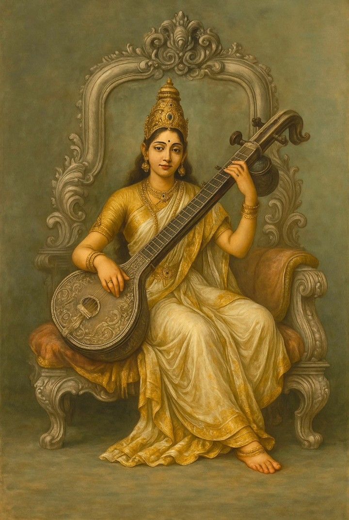 सरस्वती मैया के अद्भुत अलौकिक दर्शन