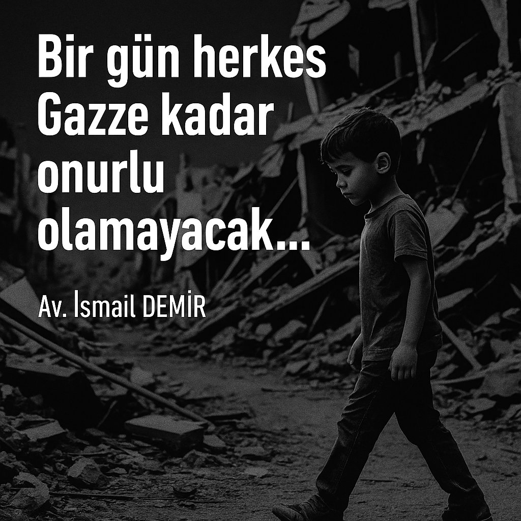ismaildemir88's tweet photo. “Bir Terör Devletinin Maskesi Düşerken: İsrail–ABD–İran Üçgeninde İnsanlık Sorgusu”

Dünya bir yüzyılın en büyük ahlak krizine tanıklık ediyor.
Mazlumların çığlıklarının, bombaların gürültüsünde boğulduğu, bebek cesetlerinin diplomatik cümlelerle örtbas edildiği bir çağdayız.

Bu çağın adı: İnsanlığın iflas çağı.
Ve bu iflasa öncülük eden iki büyük fail var:
Amerika ve İsrail.

İsrail: Modern çağın Hitler’i değil, Hitler’in bizzat kendisidir

Hitler, Yahudileri toplama kamplarında yok ediyordu.
Bugün İsrail, Gazzelileri açık hava hapishanesinde katlediyor.
Farkı ne?
Sadece propaganda.
Hitler gizli yapıyordu, İsrail canlı yayında.
Ve ne acıdır ki dünya, o yayını alkışlıyor.

İsrail bir devlet değil; adını “devlet” koymuş, yapısını “terör” üzerine inşa etmiş bir suç makinesidir.
Gazze’de iki yıldır süren katliam bir savaş değil, sistematik bir soykırımdır.

Kadın, çocuk, yaşlı, hasta, engelli…
Hiçbir ayrım gözetmeden öldüren bir düzenden bahsediyoruz.
Kuran kurslarını, hastaneleri, fırınları, ambulansları vuran bir yapıdan…
Ve ne zaman birkaç füze Tel Aviv’e düşse, “vah vah” diyerek ağlayan bir ikiyüzlülükten!

Bu ne kadar gülünç, bu ne kadar aşağılık bir çifte standarttır!
Binlerce çocuğu öldürdüğünüzde susuyorsunuz,
birkaç binayı kaybedince “biz mağduruz” diye bağırıyorsunuz.

Amerika: Kaosu besleyen sahte süper güç

Amerika Birleşik Devletleri, bu terörün sponsoru, hamisi, finansörü ve kalkanıdır.
Barış gücüymüş…
Kadın haklarıymış…
Çocukların geleceğiymiş…

Hayır, hepsi yalan.
Çünkü bu sözlerin hiçbiri Gazze için geçerli değil.
Gazze’de kadınlar öldürülünce susan, çocuklar katledilince sessiz kalan hiçbir ülke, insan haklarından bahsedemez.

ABD, her dönem yeni bir savaş çıkarıp silah sanayisini besleyen, dolarını güçlendiren ve mazlum halkları kurban eden bir emperyal güçtür.
İsrail’in işlediği suçların ortağıdır.
Bu ortaklık, silah sevkiyatıyla değil, sessiz kalınan her bir çocuk ölümüyle mühürlenmektedir.

İran: Tokat atabilen ilk ülke, ama yetmez

İran üzerine çok şey söylenebilir.
Eleştirilecek onlarca noktası var.
Mezhepçi politikaları, ideolojik yayılmacılığı, vekalet savaşları…

Ama bu defa hakkını teslim edelim:
İlk defa İsrail’e doğrudan tokat atabilen, korkmadan cevap verebilen tek ülke oldu.
Hedef gözetti, askeri tesislere vurdu, psikolojik üstünlüğü sarstı.

Evet, İran bu hareketiyle bir kırılma yarattı.
Ama asıl sorgulanması gereken, İslam dünyasının geri kalanıdır.

Arap sultanlıkları hâlâ tatilde, petrol kralları hâlâ sessiz…
Müslüman coğrafya hâlâ neyi bekliyor?
Gazze yok olunca mı konuşacaklar?
Kudüs tamamen işgal edilince mi?

Bu sessizlik, sadece korkaklık değil; bu, birer suç ortaklığıdır.

Gazze: Bir coğrafya değil, bir imtihandır

Gazze artık sadece bir şehir değil.
Bir semboldür, bir imtihandır, bir insanlık turnusolüdür.

Ve bu imtihanın karnesi ortada:
İsrail sınıfta kaldı,
Amerika çürük not aldı,
Batı ise tamamen çöktü.
Ama en acısı, İslam dünyası bu sınava bile girmedi!

Unutmayın:
İsrail’in ağlaması önemli değil.
Önemli olan, Gazze’nin sessiz çığlığıdır.
Beton yığınlarının altında annesini arayan çocuğun gözyaşıdır.
Ve biz o gözyaşını asla unutmayacağız!

Türkiye: Vicdanın ve adaletin temsilcisi olmalı

Bu tablo içinde Türkiye ne yapmalı?

Ne Amerika’nın taşeronu olabiliriz,
ne İran’ın gölgesine girebiliriz,
ne İsrail’in ağlamasına kandırılabiliriz.

Biz kendi vicdanımızın ve tarihimizin tarafında durmalıyız.
Türkiye, bu coğrafyanın aklıdır,
bu milletin yüreğidir,
bu ümmetin umududur.

Hem diplomatik zekâyla, hem askeri caydırıcılıkla, hem de mazlum halkların yanında durarak yeni bir dünya düzenini kurmakla yükümlüyüz.