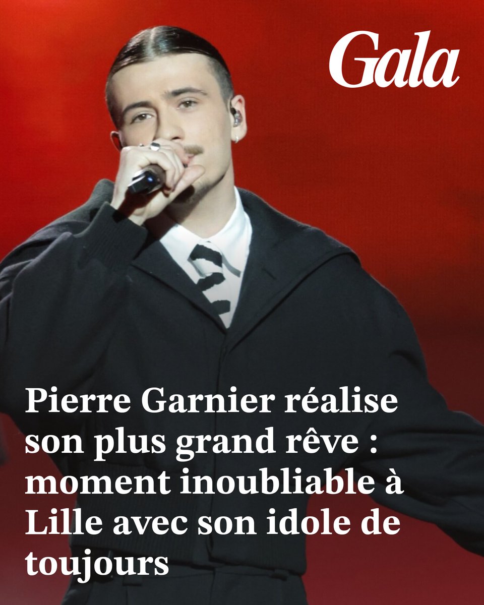 Pierre Garnier réalise son plus grand rêve : moment inoubliable à Lille avec son idole de toujours
➡️ l.gala.fr/IRR