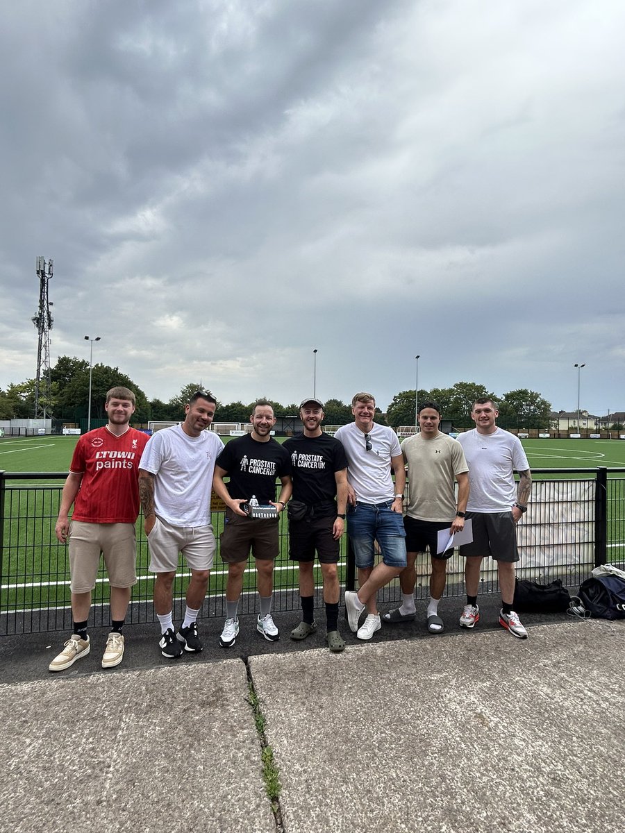 TomChambers1's tweet image. Yesterday over 200 people came together for a Charity Football match at @MangotsfieldUtd in Bristol raising an amazing £2700 (and counting) for Prostate Cancer UK @ProstateUK. 

Thank you to those who supported the event in any way 🙌🏻☀️

justgiving.com/fundraising/fi…