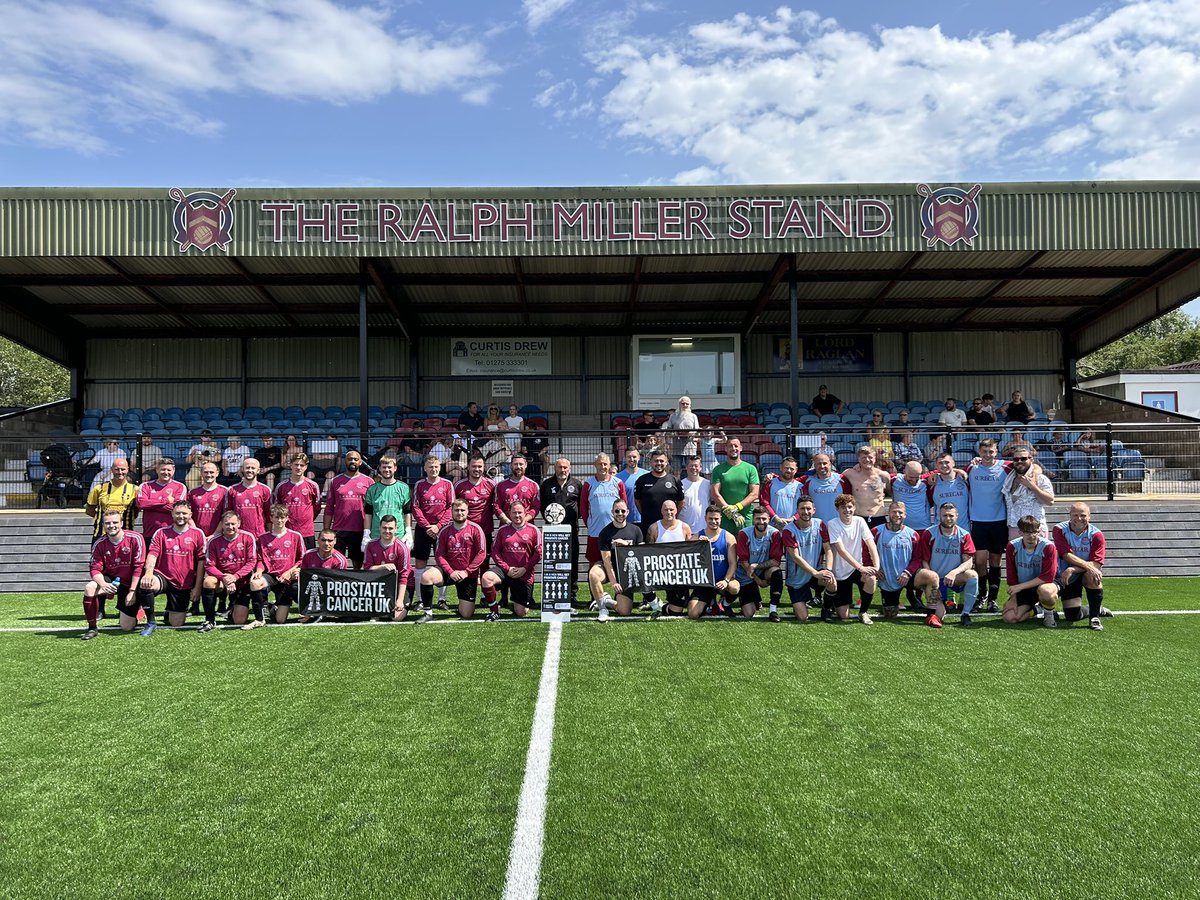 TomChambers1's tweet image. Yesterday over 200 people came together for a Charity Football match at @MangotsfieldUtd in Bristol raising an amazing £2700 (and counting) for Prostate Cancer UK @ProstateUK. 

Thank you to those who supported the event in any way 🙌🏻☀️

justgiving.com/fundraising/fi…