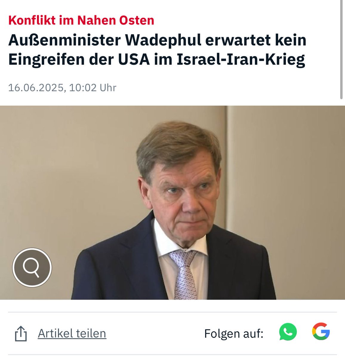 Genau wie der #BND zwei Tage vor Beginn der Krieges in der Ukraine nicht damit rechnete, dass Russland einmarschiert. Wir sind Zaungäste auf der diplomatischen Weltbühne, wenn überhaupt.