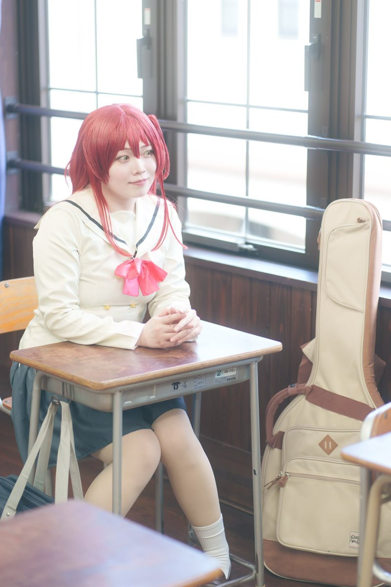 (cosplay)

---------------------
ぼっち・ざ・ろっく!
喜多郁代🎸
---------------------

📸（さとーさん)