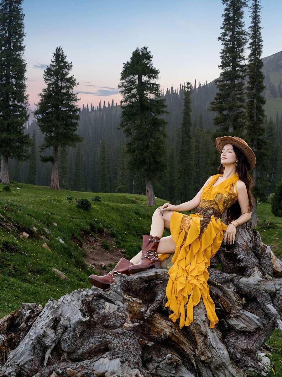 在那拉提，我一个地道的新疆人假装一回外地游客。