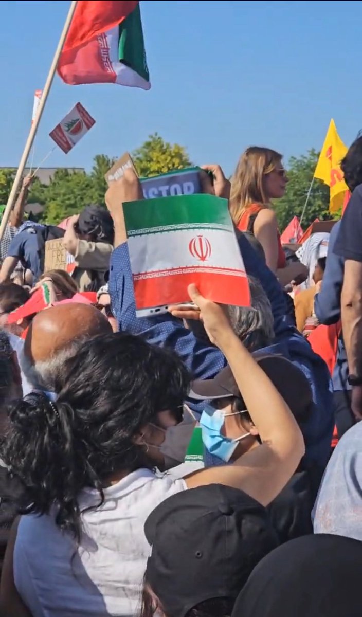 BonabiMaede's tweet photo. @RashadAlhindi Iranian participated in #United4Gaza in #Berlin to show their accompaniment against attackers both in #Gaza and #Iran https://t.co/vnE4rrX59e
