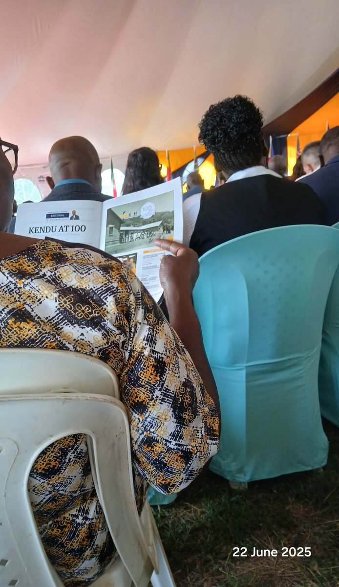 APlainKE's tweet photo. Kendu Adventist Hospital (KAH) celebrates 100 years at its Gendia location. Among the guests are the grandson of Arthur Carscallen (who launched the SDA Church in the region in 1906) and Kenya's Interior PS Raymond Omollo. #KenduAH@100 #APlain https://t.co/EuEwZNA4eG