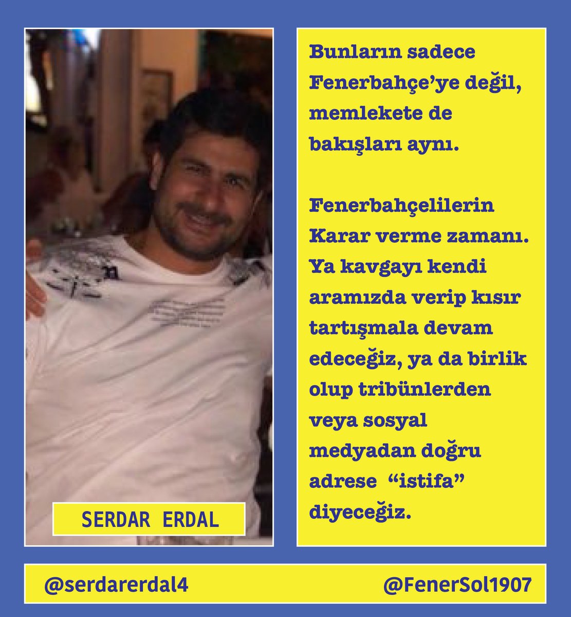 DOĞRU ADRES  

Sadece son 2 ayda olanlar:  

✅ Ali Palabıyık, hakemlerin Külliye’den atandığını söyledi. 

✅ Fenerbahçe’nin ikinci başkanı, Cumhurbaşkanı’na yapıdan bahsedince “Öyle bir kadro kuracaksın ki, onu da yeneceksin.” dedi. 

✅ PFDK’nın kurum içi ortak WhatsApp
