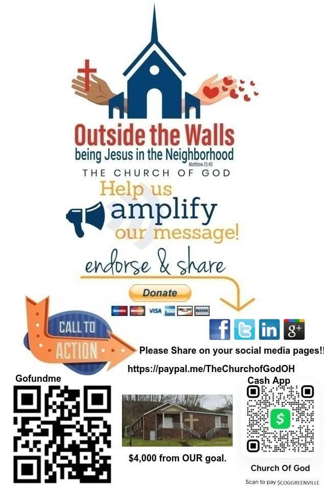 tcogijn's tweet photo. Come on churches, bishops, pastor, businessman, family and friends.. Donate today. Any amount is a big help. We are just $3,000 away for 10,000 goal for down payment /closing  on this deal.

PLEASE SHARE ON YOUR FACEBOOK AND SOCIAL MEDIA PAGES!! Help us get the word out.. https://t.co/vxhKZZaQMv