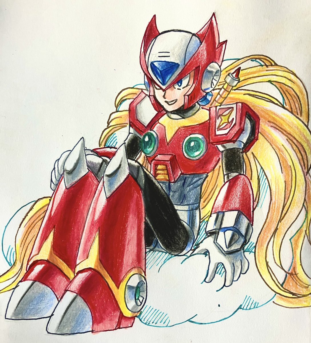 hijiriiyaa's tweet image. #落書き #fanart #アナログイラスト #色鉛筆イラスト #ガラスペン
朝活お座りZEROを今頃上げる
線画カラーインクの色トレス