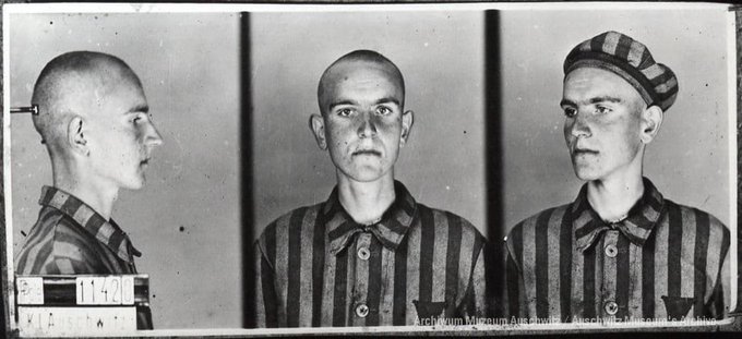 22 czerwca 1921 | W Mszczonowie urodził się Polak Jan Olenderek. Ogrodnik.

W #Auschwitz od 5 kwietnia 1941 r.
Nr 11420
Zginął w obozie 23 marca 1942 r.
